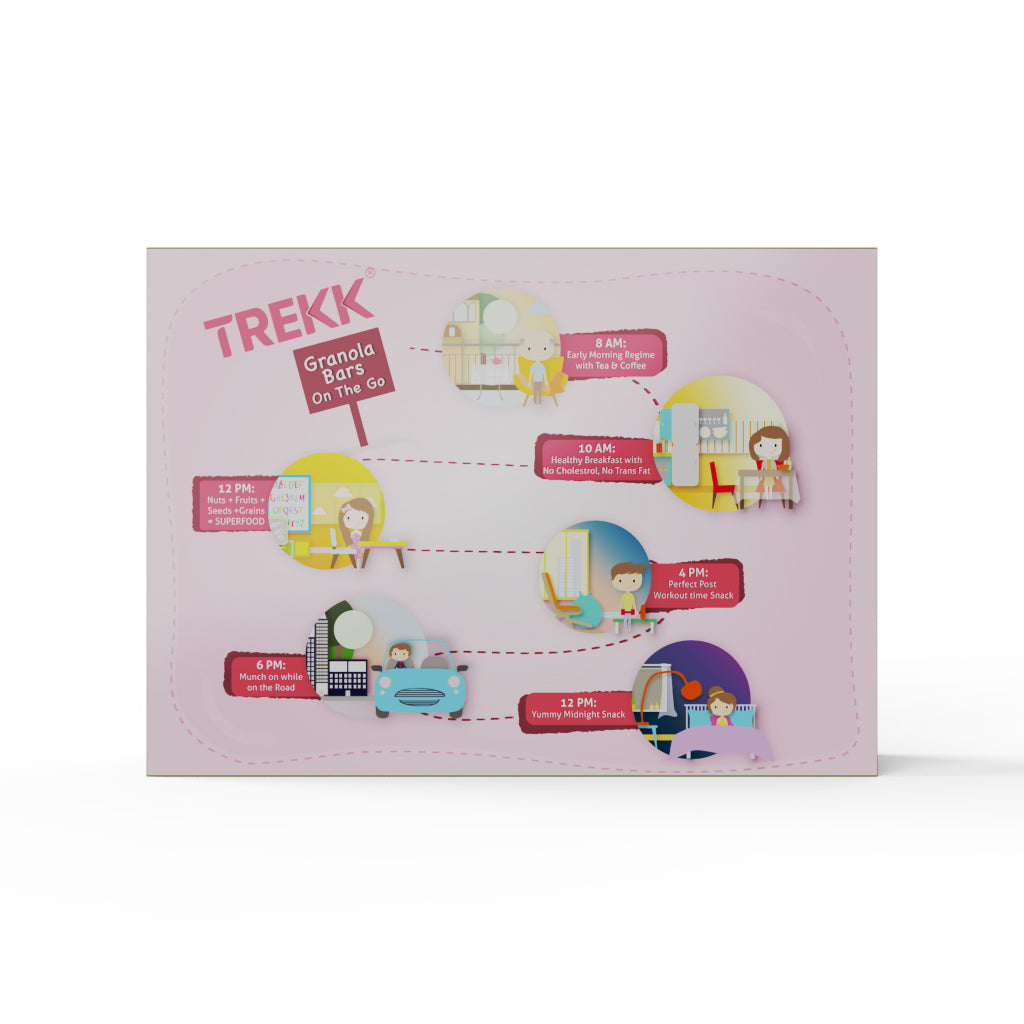 Trekk Granola Bars (Quinoa Strawberry)