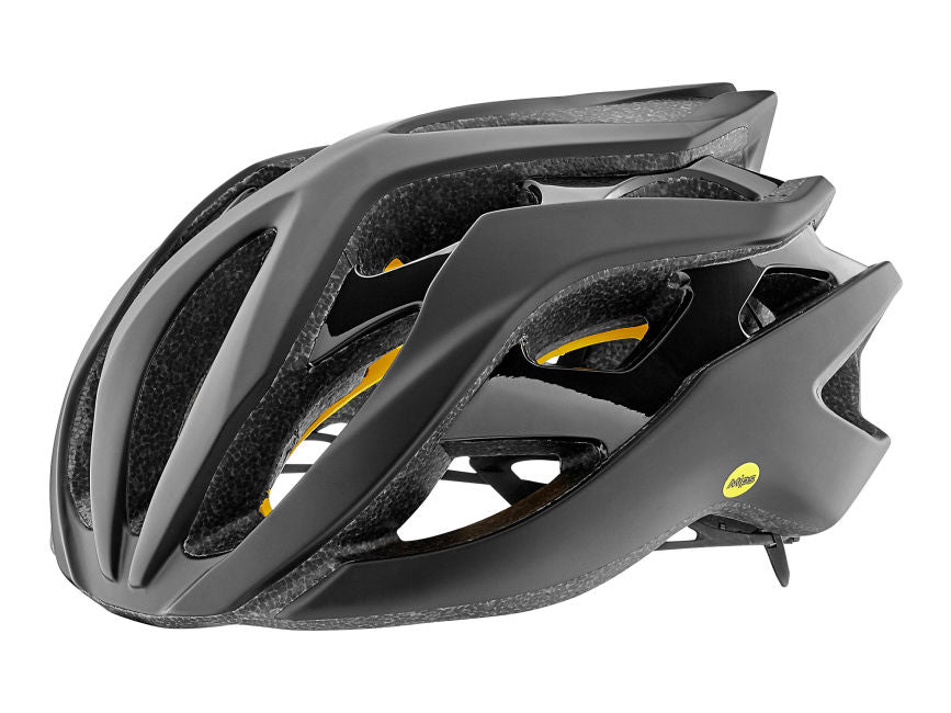 Giant Rev MIPS Road Cycling Helmet (Matte Black/Gloss Black)