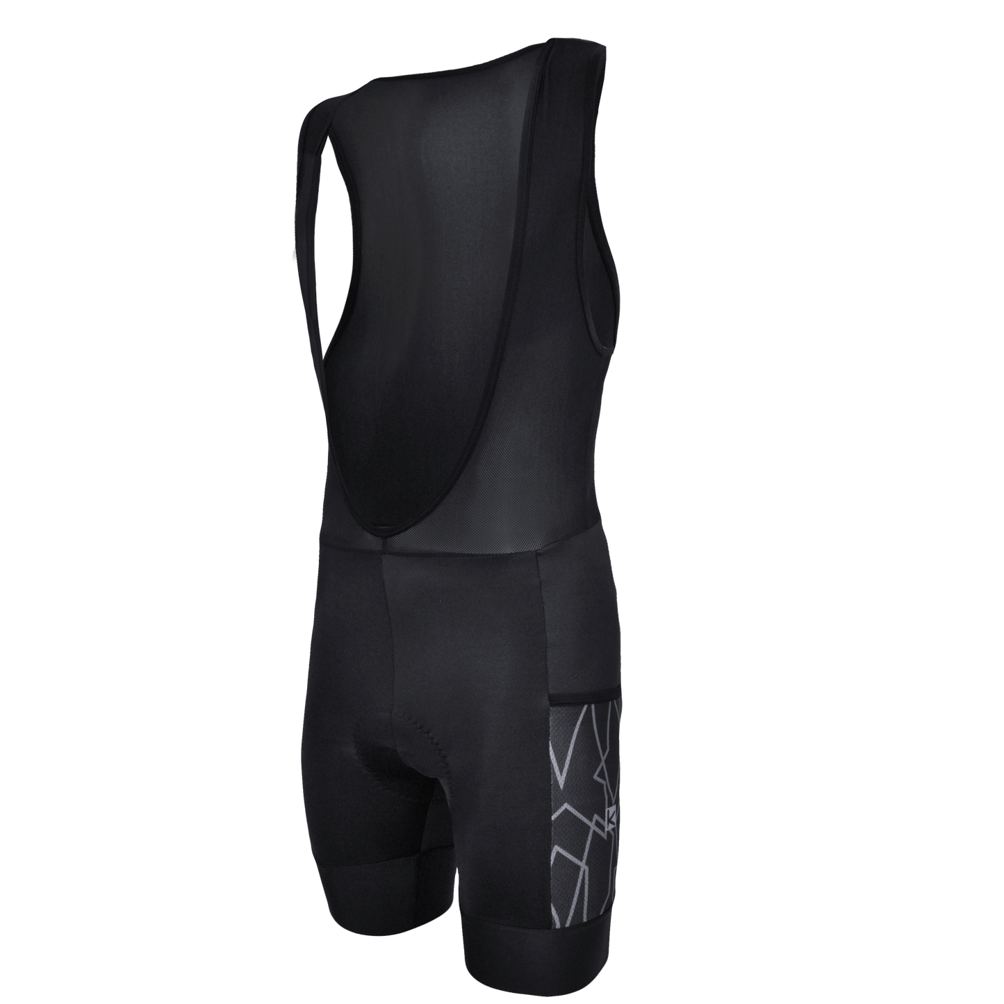 Funkier Piana Elite Mens Cycling Bibshorts (Black)