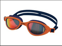 Zone 3 Attack Sport Sunglasses (Navy/Neon Orange)
