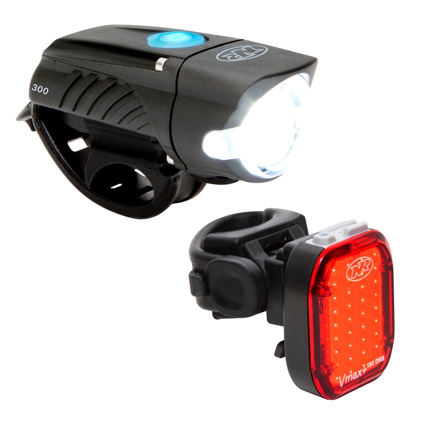 NiteRider Swift 300 and Vmax+ 150 Combo Light (Black)