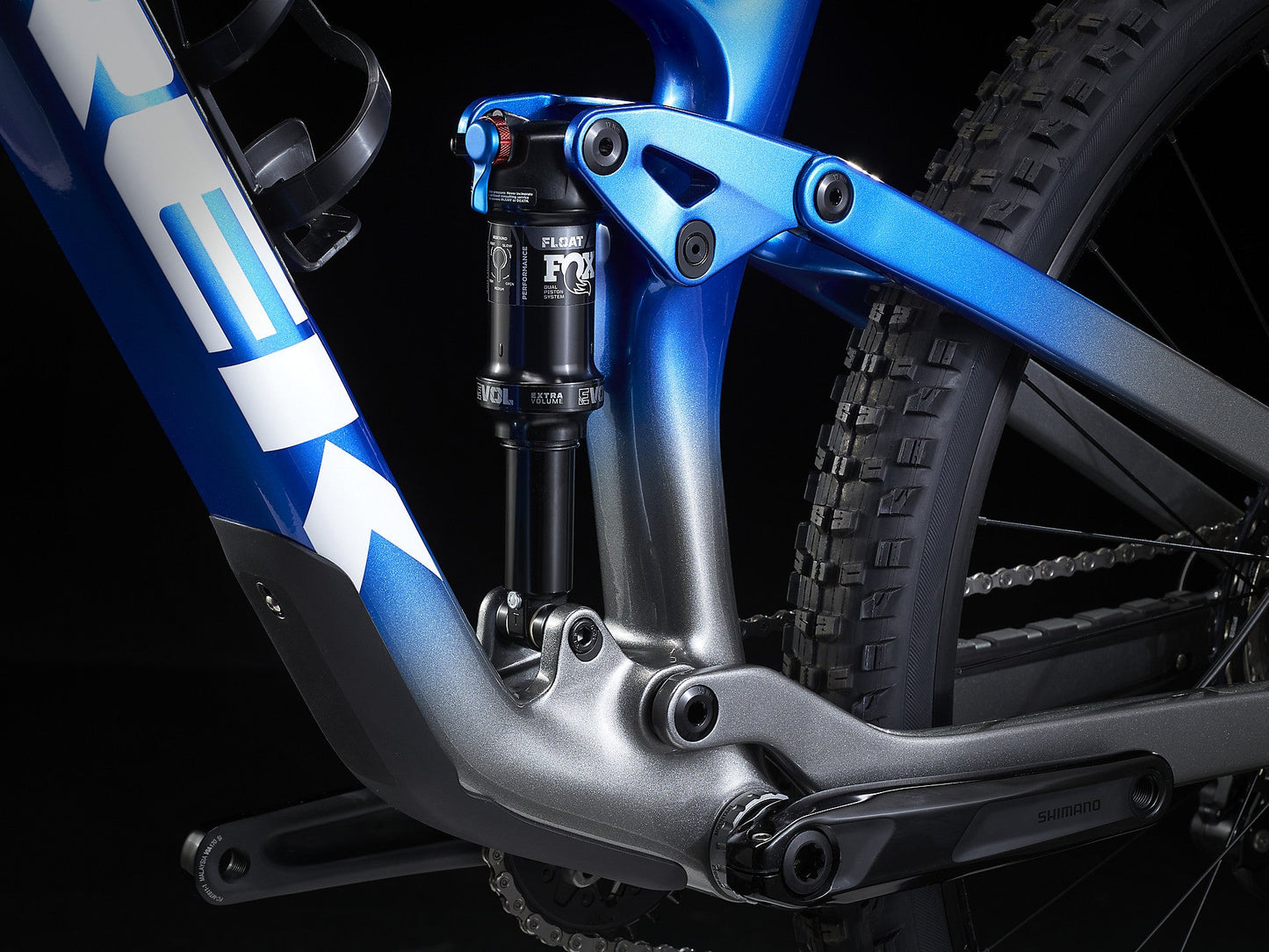 Trek Top Fuel 9.7 (Blue Smoke/Alpine/Quicksilver Fade)