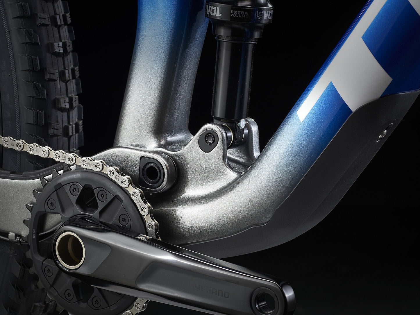 Trek Top Fuel 9.7 (Blue Smoke/Alpine/Quicksilver Fade)