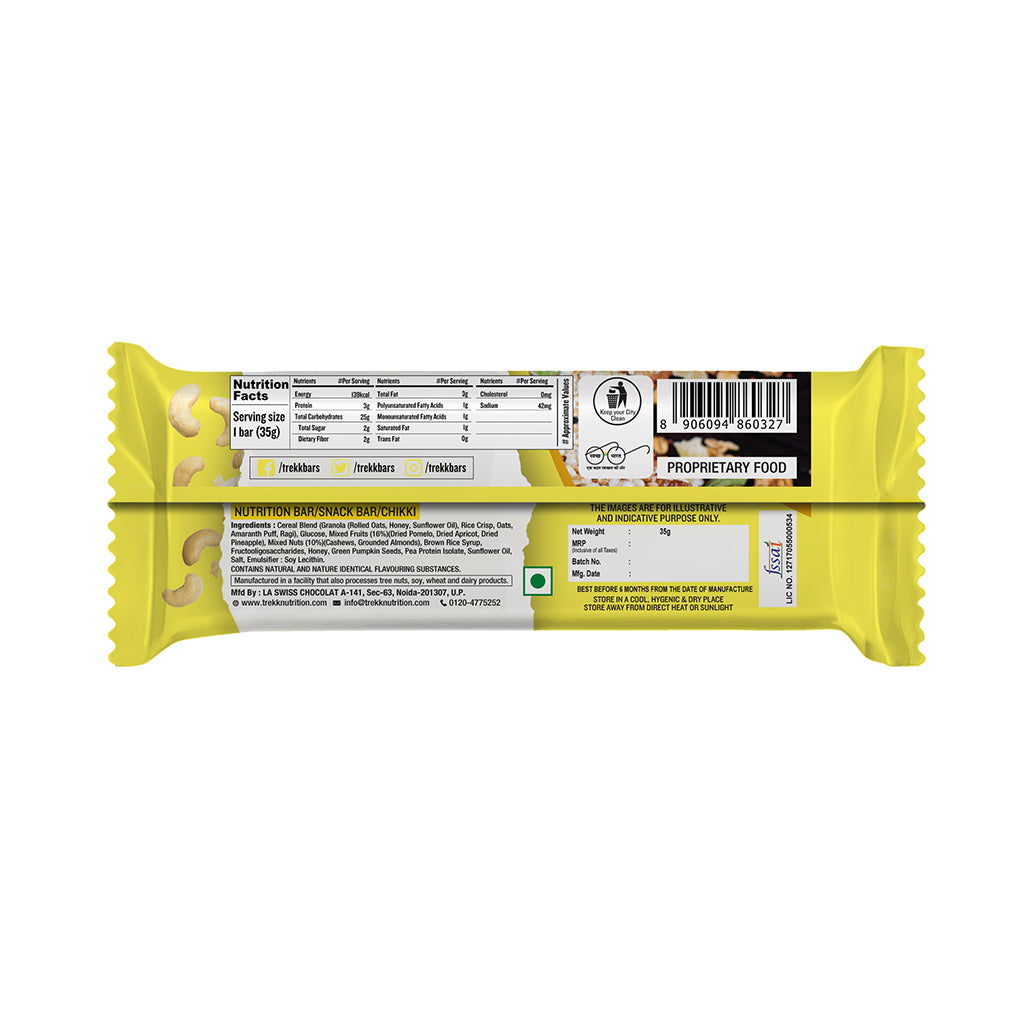 Trekk Granola Bars (Tropical Delight)