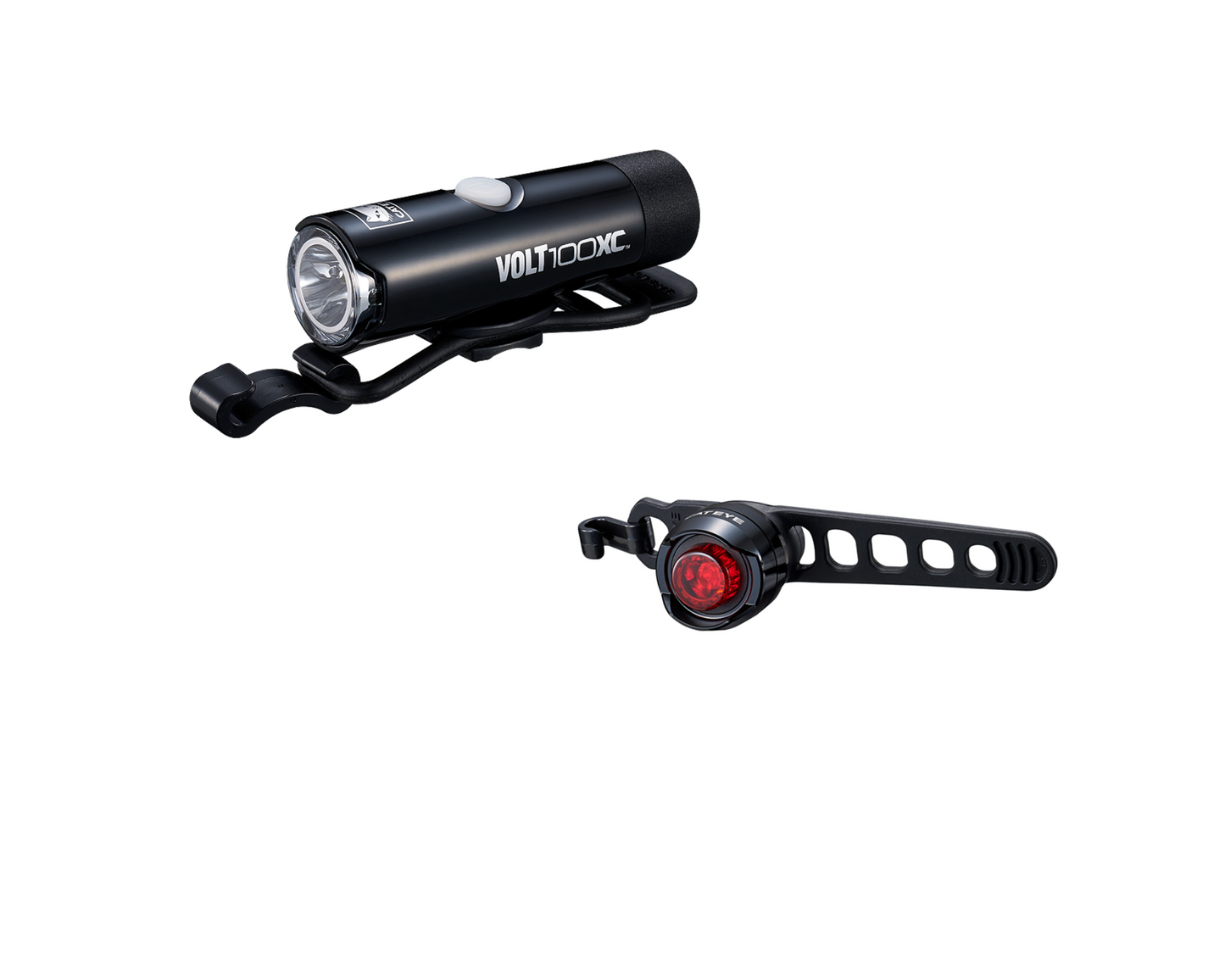 Cateye Volt 100XC + ORB Rechargeable Combo Light