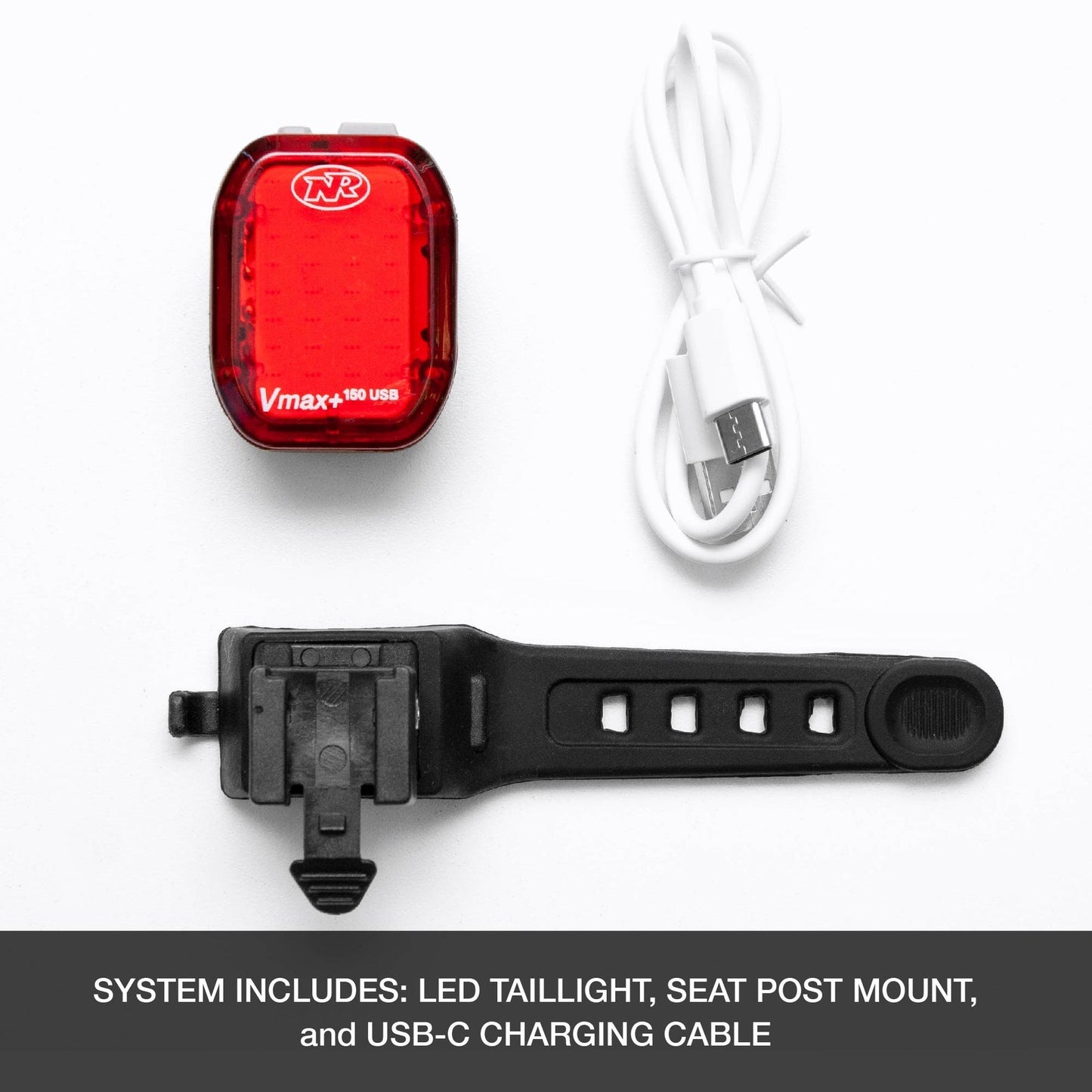 NiteRider Vmax+ 150 Rear Light (Black)