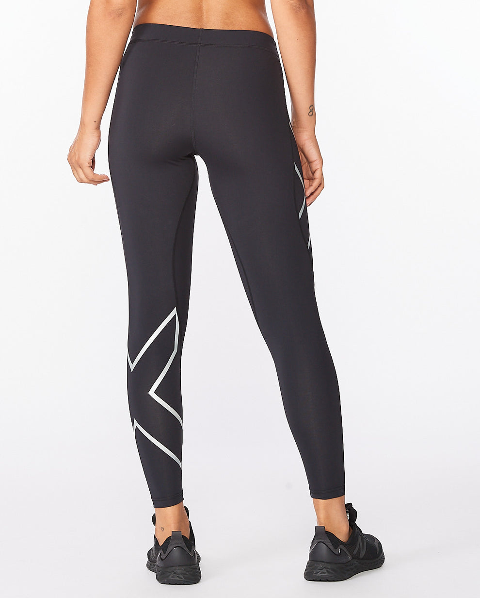 2XU Core Compression Women's  Cycling Tights (Black/Silver)
