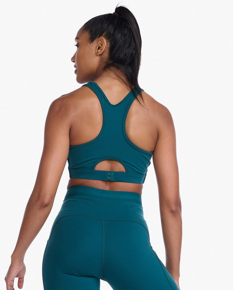 2XU Motion Racerback Crop Women's Tri-Suit (Jade/White)