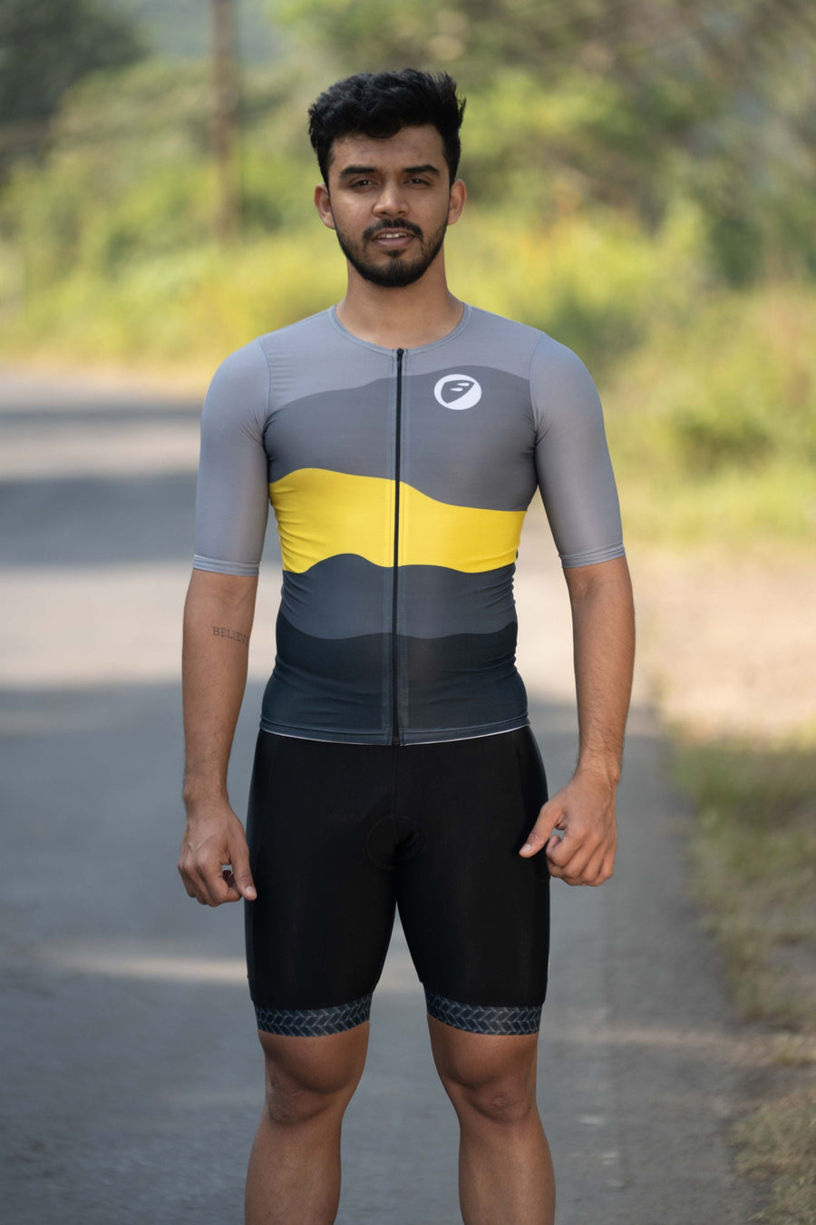 Apace Swim Fit Men's Triathlon Jersey (Zeal)