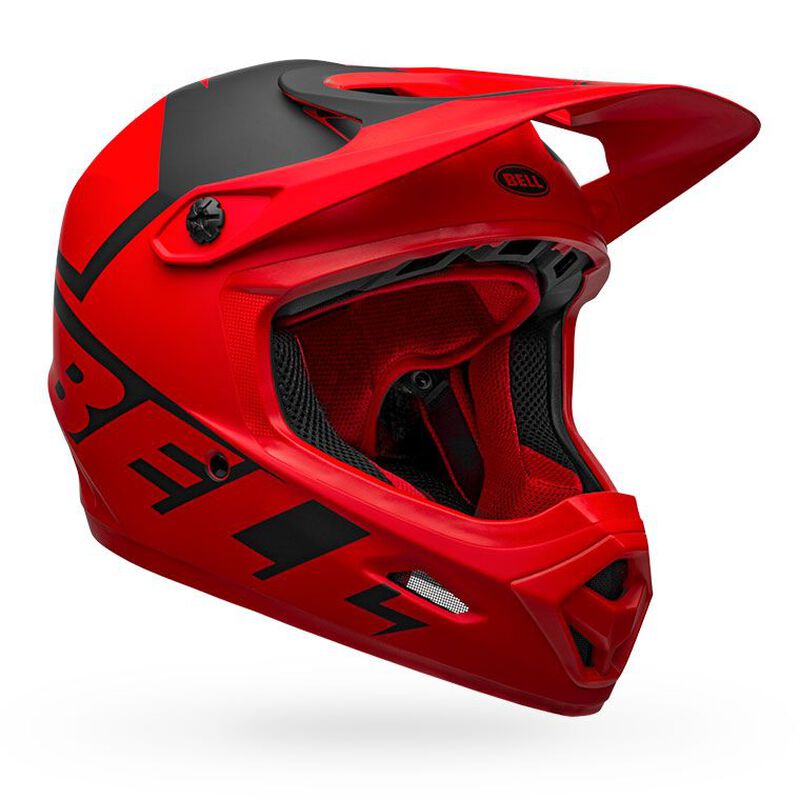 Bell Transfer MTB Cycling Helmet (Matte Red/Black)