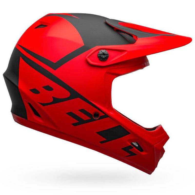 Bell Transfer MTB Cycling Helmet (Matte Red/Black)