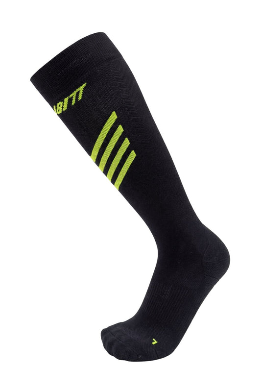 Gambitt Endurance Tall Compression Socks - Black/Green - U-I