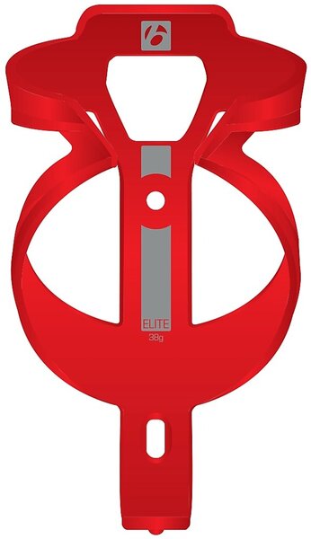 Bontrager Elite Recycled Bottle Cage (Radioactive Red/Grey)