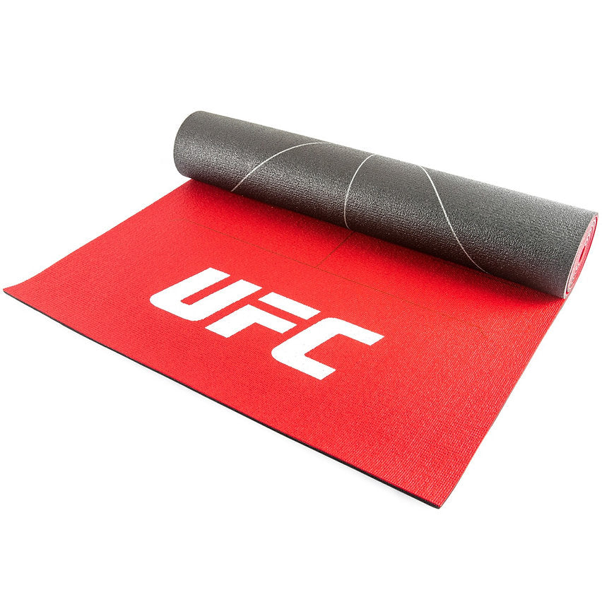 UFC Reversible Yoga Mat - UFC - BLACK/RED