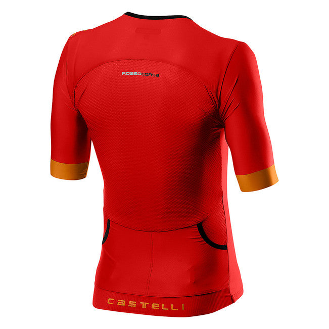 Castelli Free Speed 2 Race Tri-Top (Red/Fiery Red)