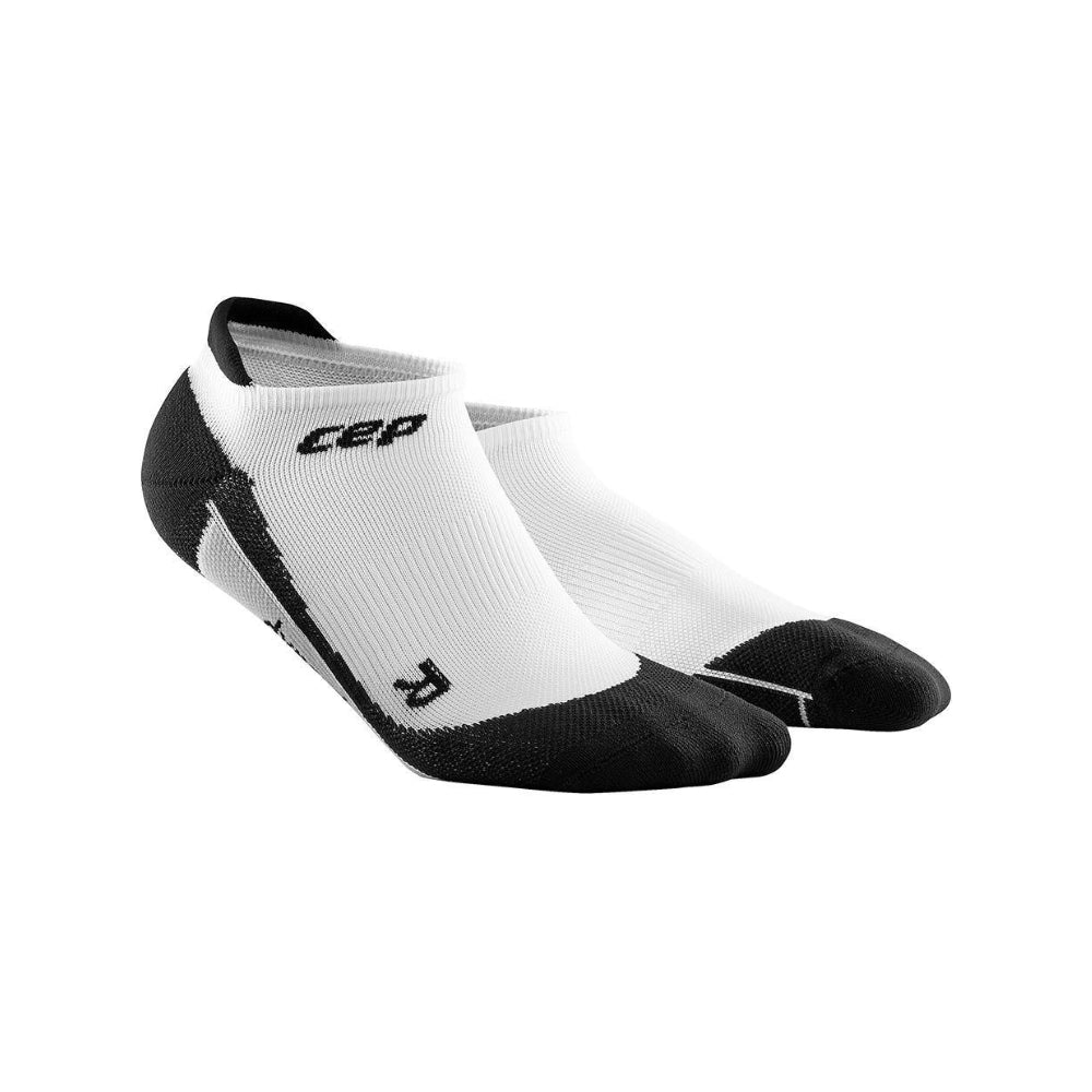 CEP No Show Socks - White/Black - W-II