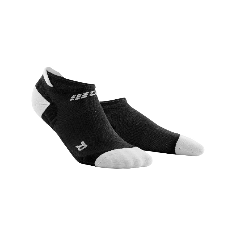 CEP Ultralight No Show Socks - Black/Light Grey - W-II