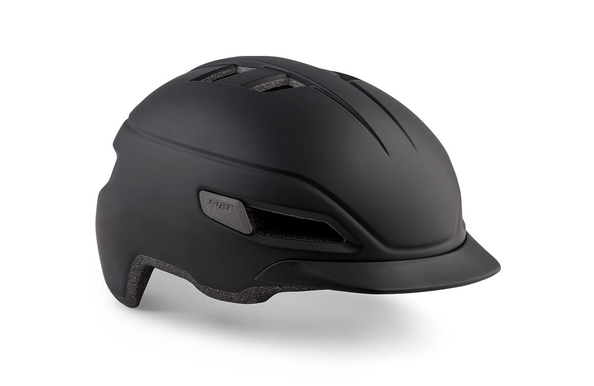 MET Corso Road Cycling Helmet (Black Matt)