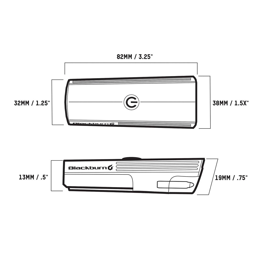 Blackburn Dayblazer 400 Front Light - view 4