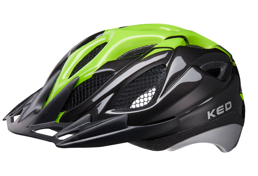 KED Tronus Hybrid Cycling Helmet (Black Green)