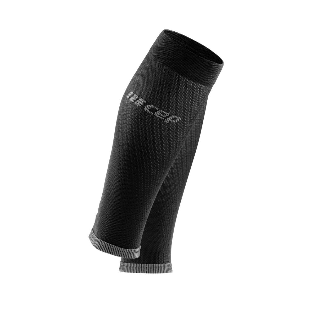 CEP Ultralight Calf Sleeves - Black/Light Grey - W-II
