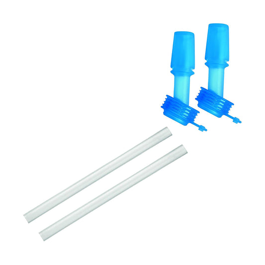 Camelbak Eddy Replacement 2 Bite Valves/2 Straws - Camelbak - BLUE
