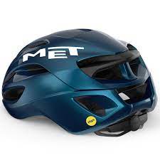 MET Rivale MIPS Road Cycling Helmet (Teal Blue Metallic/Glossy)