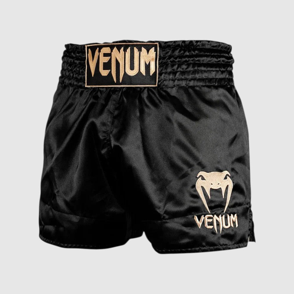 Venum Muay Thai Shorts Classic - Black/Gold - S