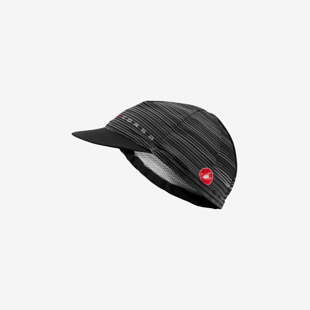 Castelli Rosso Corsa Cap - Light Black - UNI