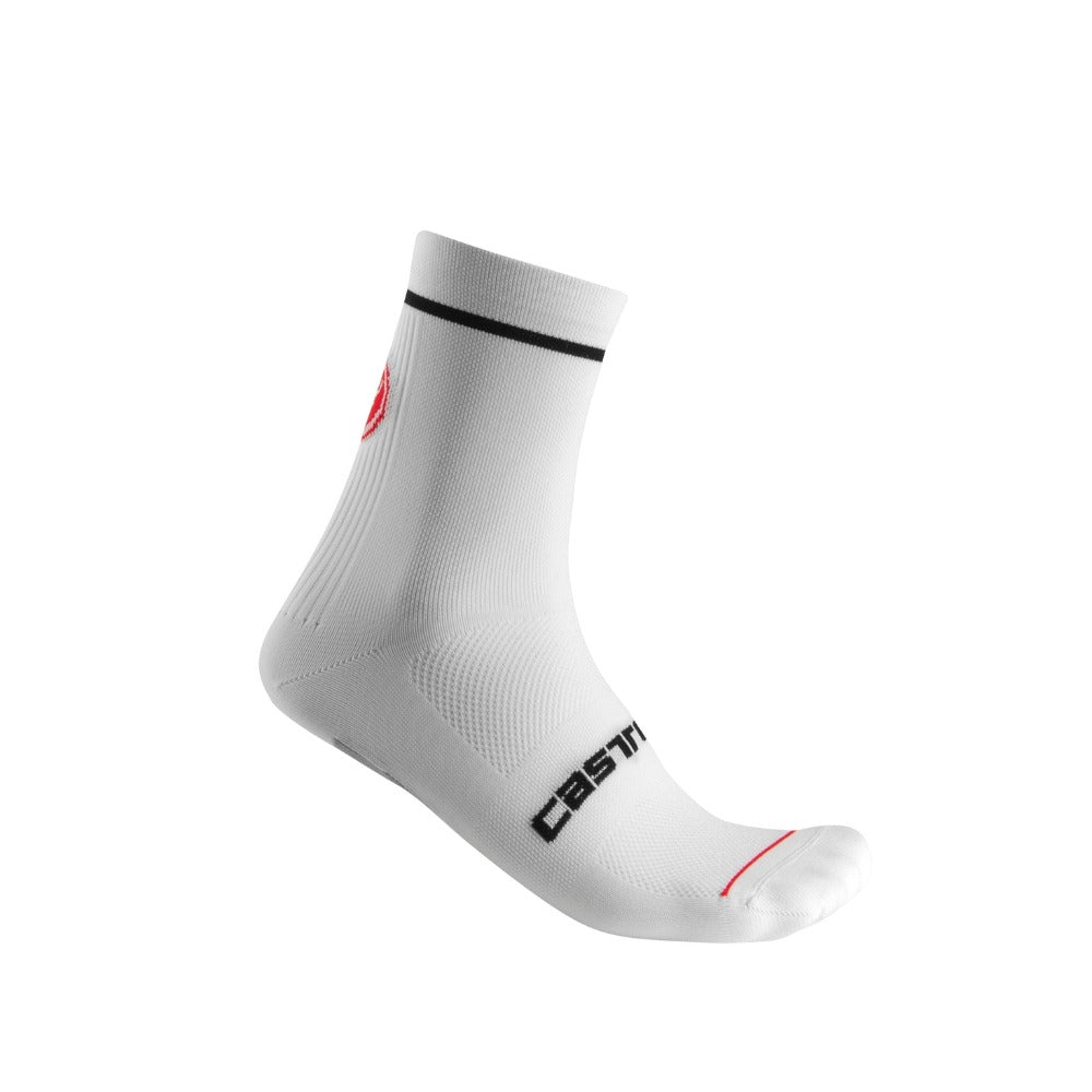 Castelli Entrata 13 Sock - White - L/XL