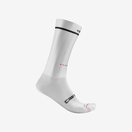 Castelli Fast Feet 2 Sock - White - S/M