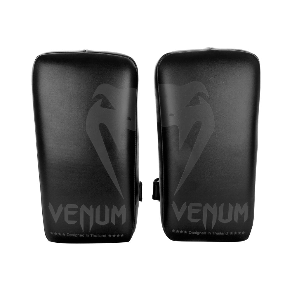 Venum Giant Kick Pads (pair) - Black/Black - UNI