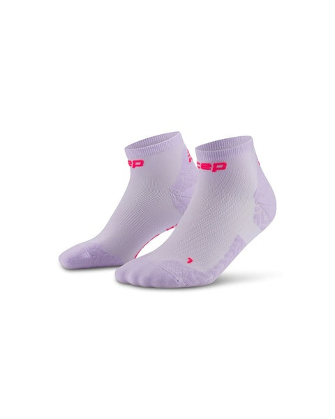 CEP Run Ultralight Low Cut Socks 4.0 - Lilac/Pink - M-III