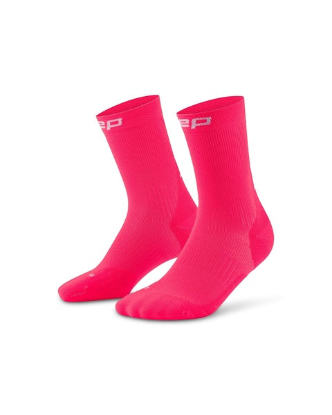 CEP The Run Mid-cut Socks 5.0 - Pink - W-III