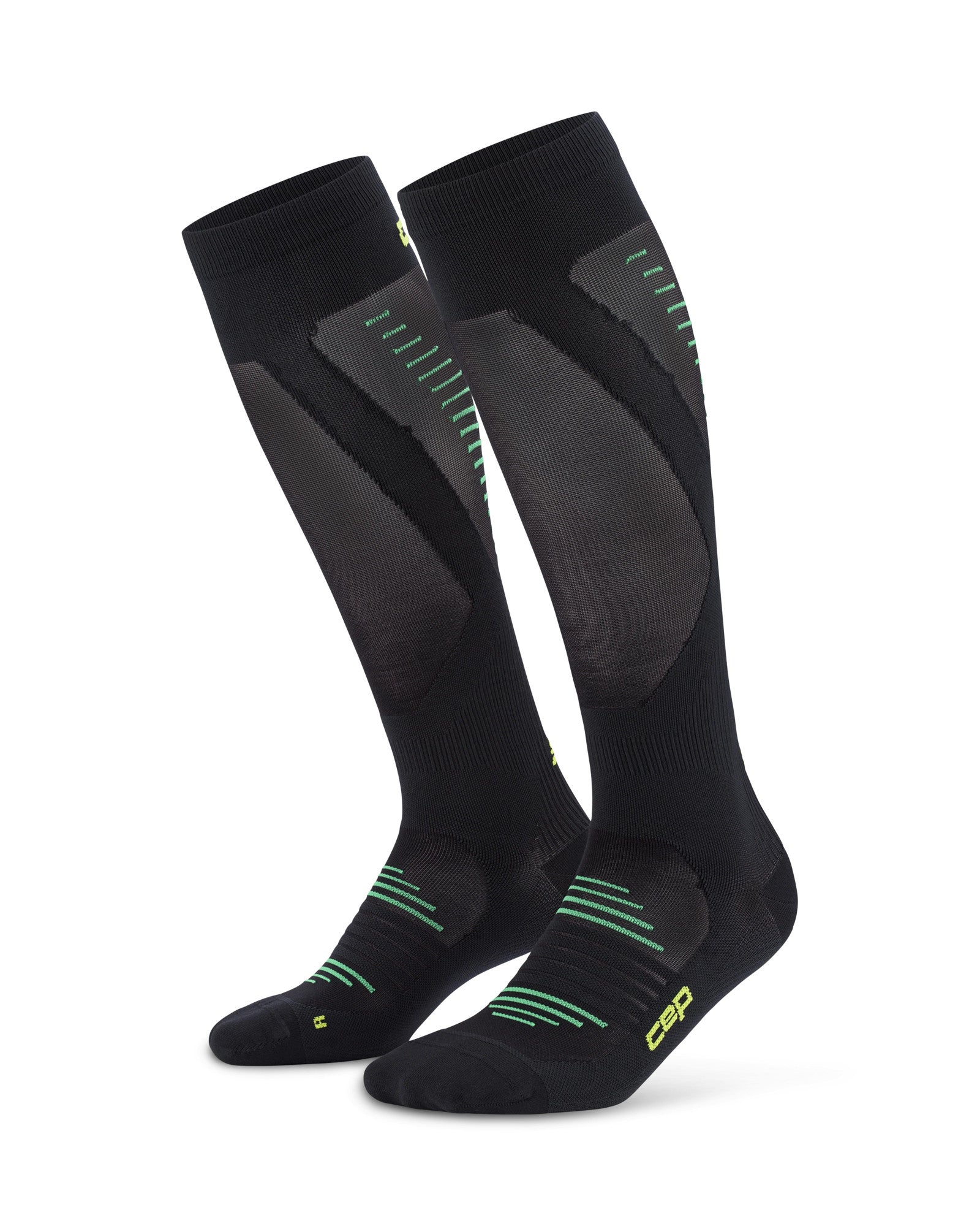 CEP Pro Run Ultralight Tall Socks - Black - W-II